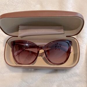 💗LONGCHAMP Crystal Pink Purple Sunglasses offers welcome